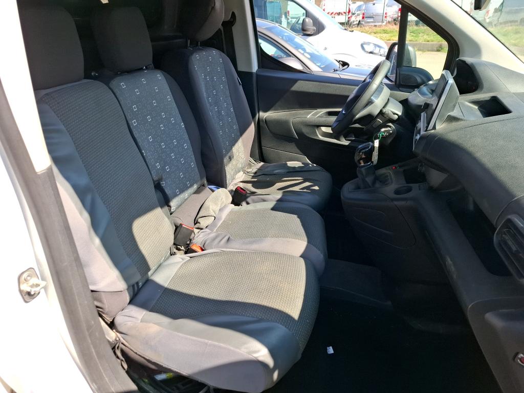 Peugeot PARTNER FOURGON STANDARD 650 KG BLUEHDI 100 S&S BVM5 ASPHALT 2019