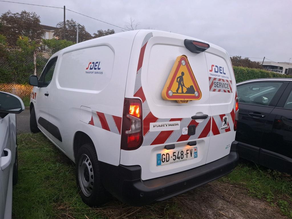 Peugeot PARTNER FOURGON LONG 950 KG BLUEHDI 100 S&S BVM5 ASPHALT 2021