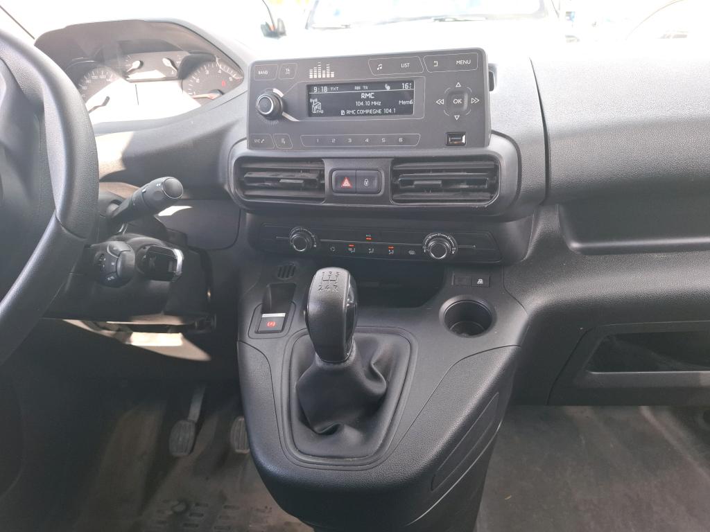 Peugeot PARTNER FOURGON STANDARD 650 KG BLUEHDI 75 BVM5 PREMIUM 2020