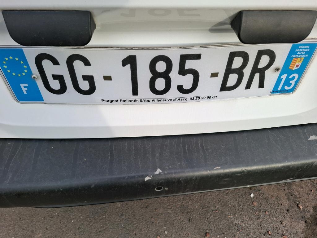 Peugeot PARTNER FOURGON STANDARD 650 KG BLUEHDI 100 S&S BVM6 ASPHALT 2022