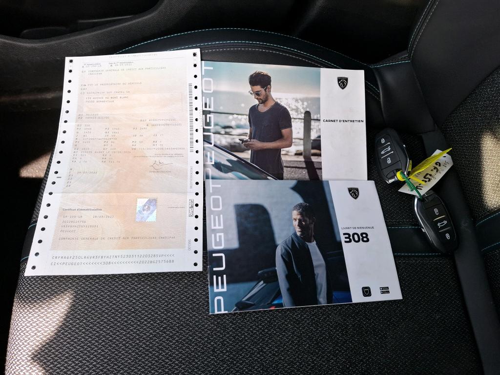Peugeot 308 BlueHDi 130ch S&S EAT8 Allure 2022