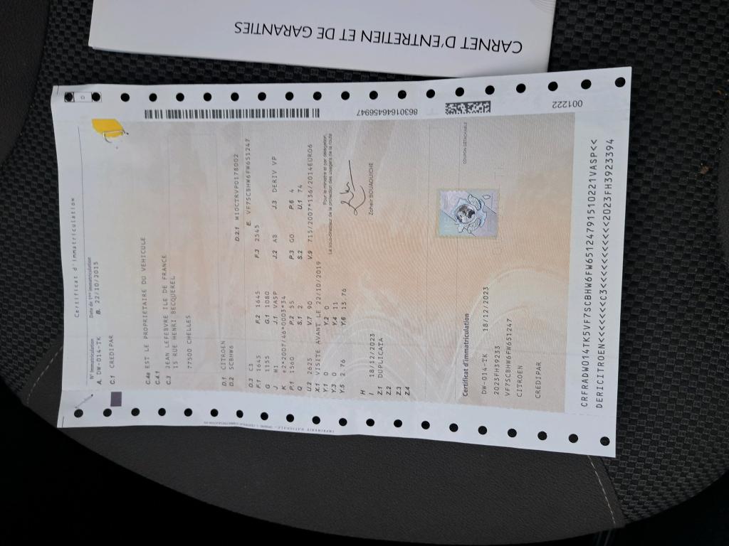 Citroen C3 SOCIETE BLUEHDI 75 CONFORT 2015