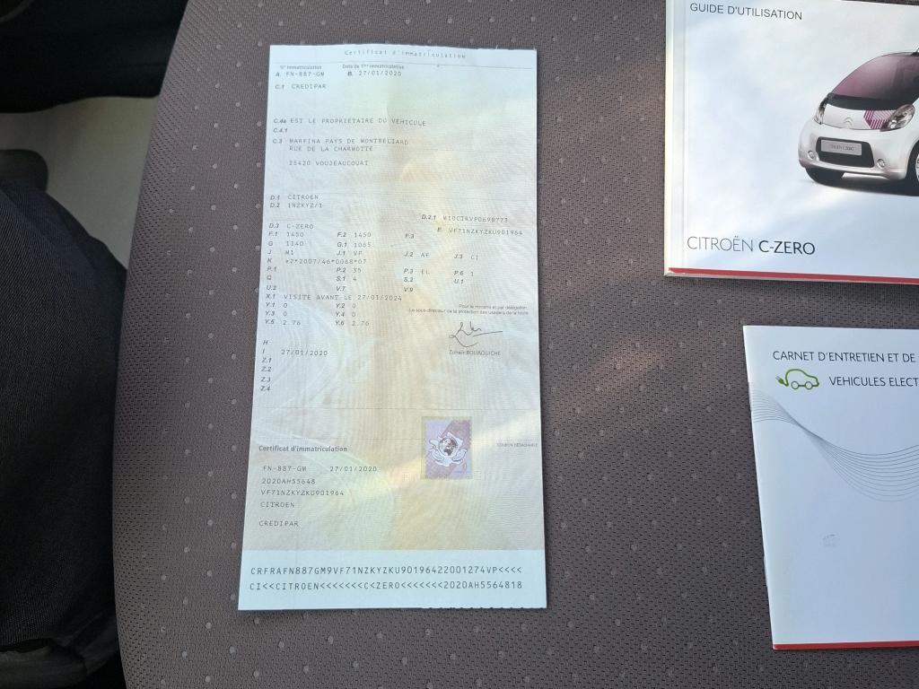 Citroen C-Zero Confort 2020