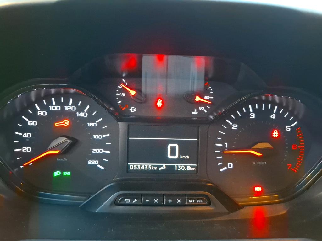 Peugeot PARTNER FOURGON STANDARD 650 KG BLUEHDI 100 S&S BVM5 ASPHALT 2021