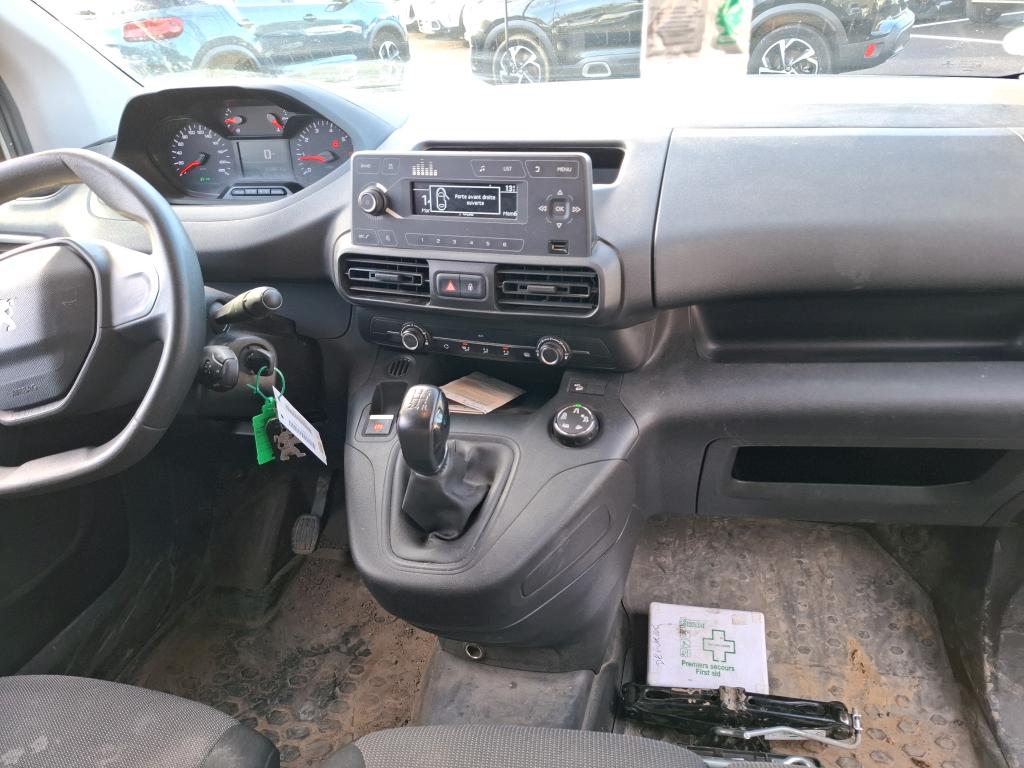 Peugeot PARTNER FOURGON STANDARD 650 KG BLUEHDI 100 S&S BVM5 PREMIUM 2020