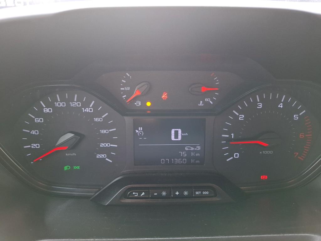 Peugeot PARTNER FOURGON STANDARD 650 KG BLUEHDI 100 S&S BVM5 PREMIUM 2021