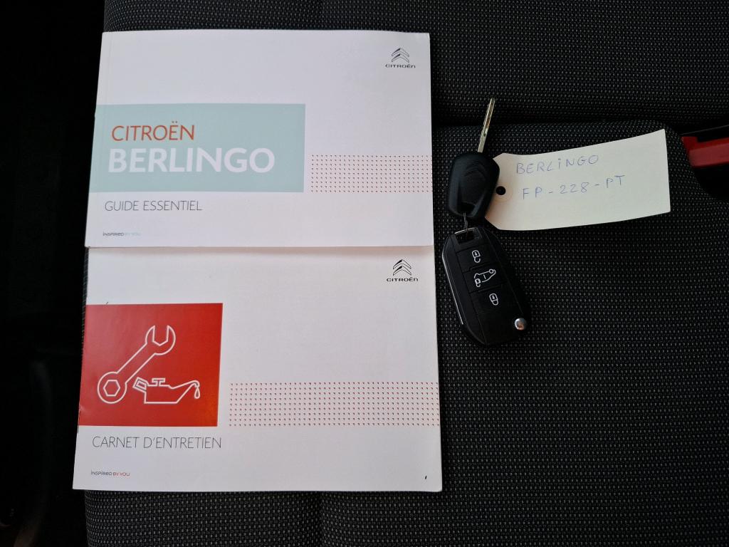 Citroen BERLINGO VAN M 650 BLUEHDI 100 S&S BVM5 CLUB 2020