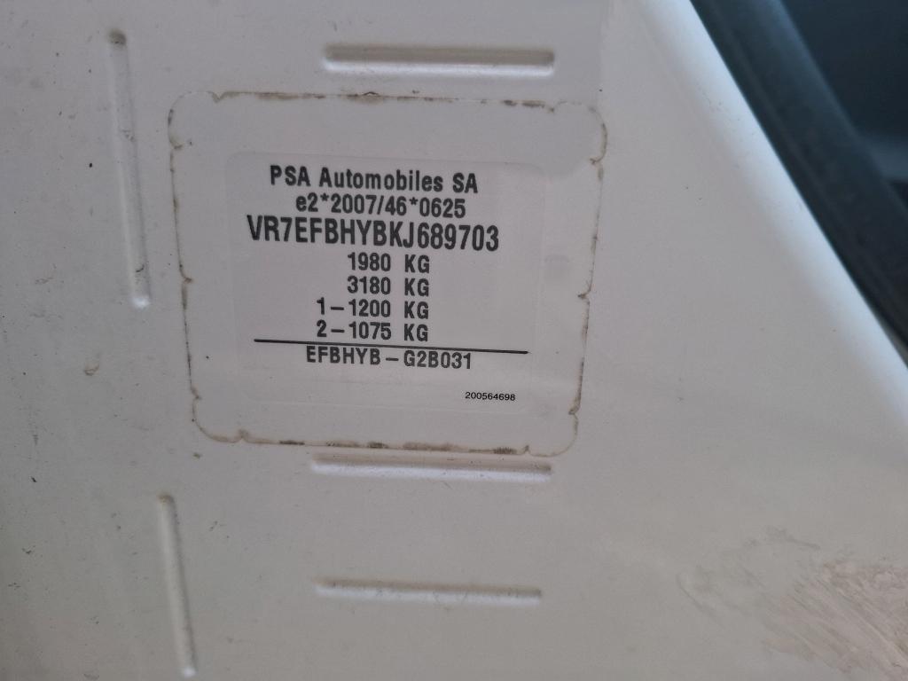 Citroen BERLINGO VAN M 650 BLUEHDI 100 S&S CLUB 2019