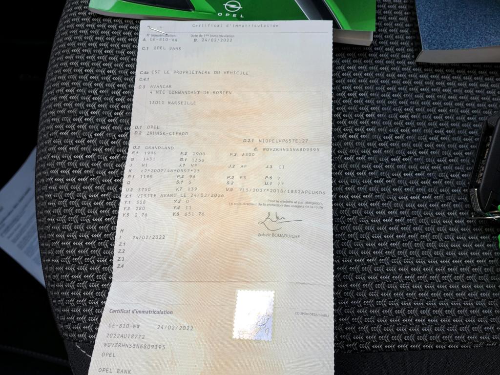 Opel Grandland 1.2 Turbo 130 ch GS Line 2022