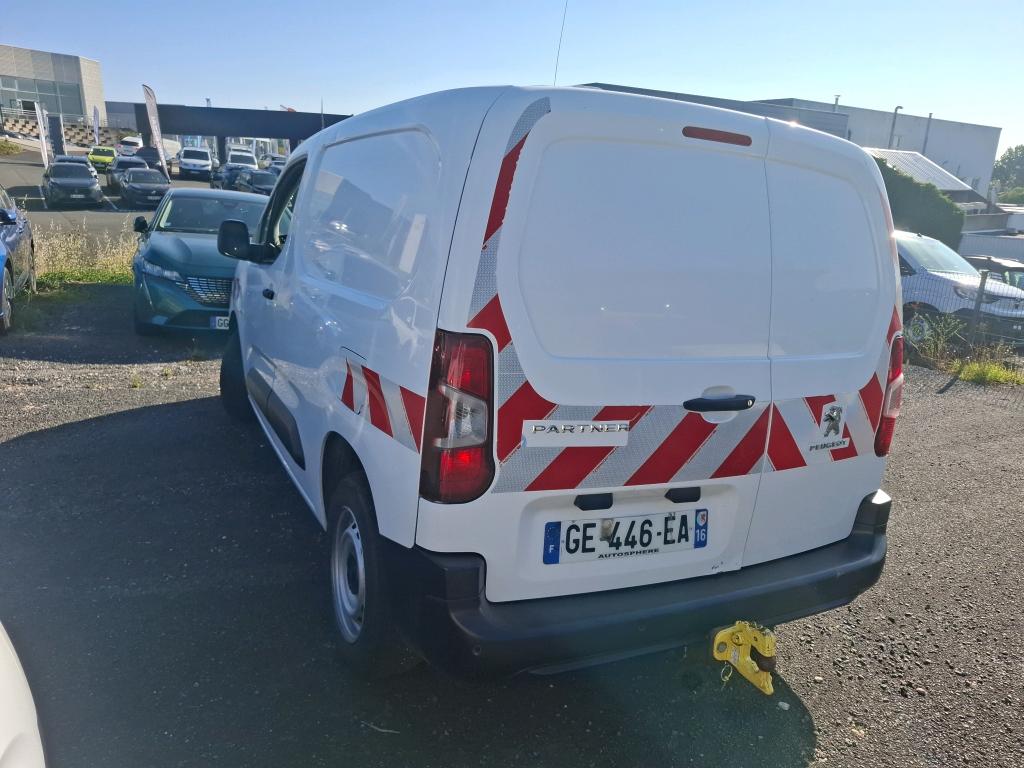Peugeot PARTNER FOURGON STANDARD 650 KG BLUEHDI 100 S&S BVM6 PREMIUM 2022