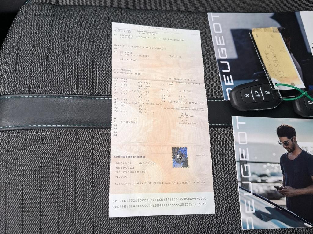 Peugeot 2008 BlueHDi 110 S&S BVM6 Allure 2022