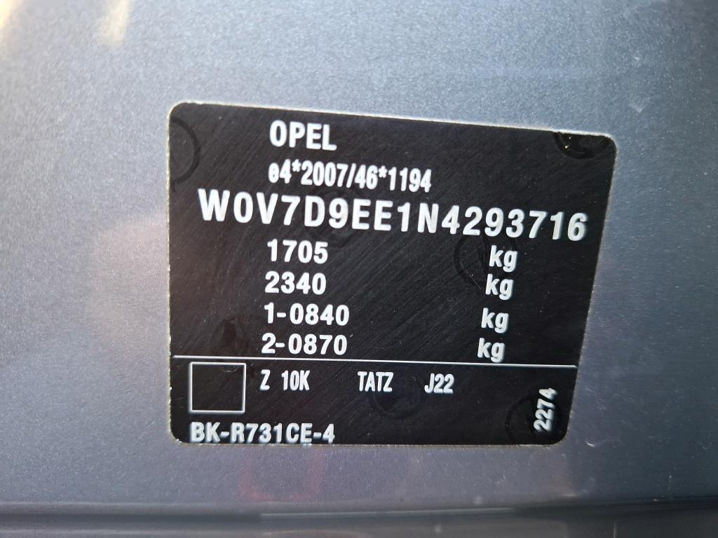 Opel Crossland 1.2 83 ch Edition 2023