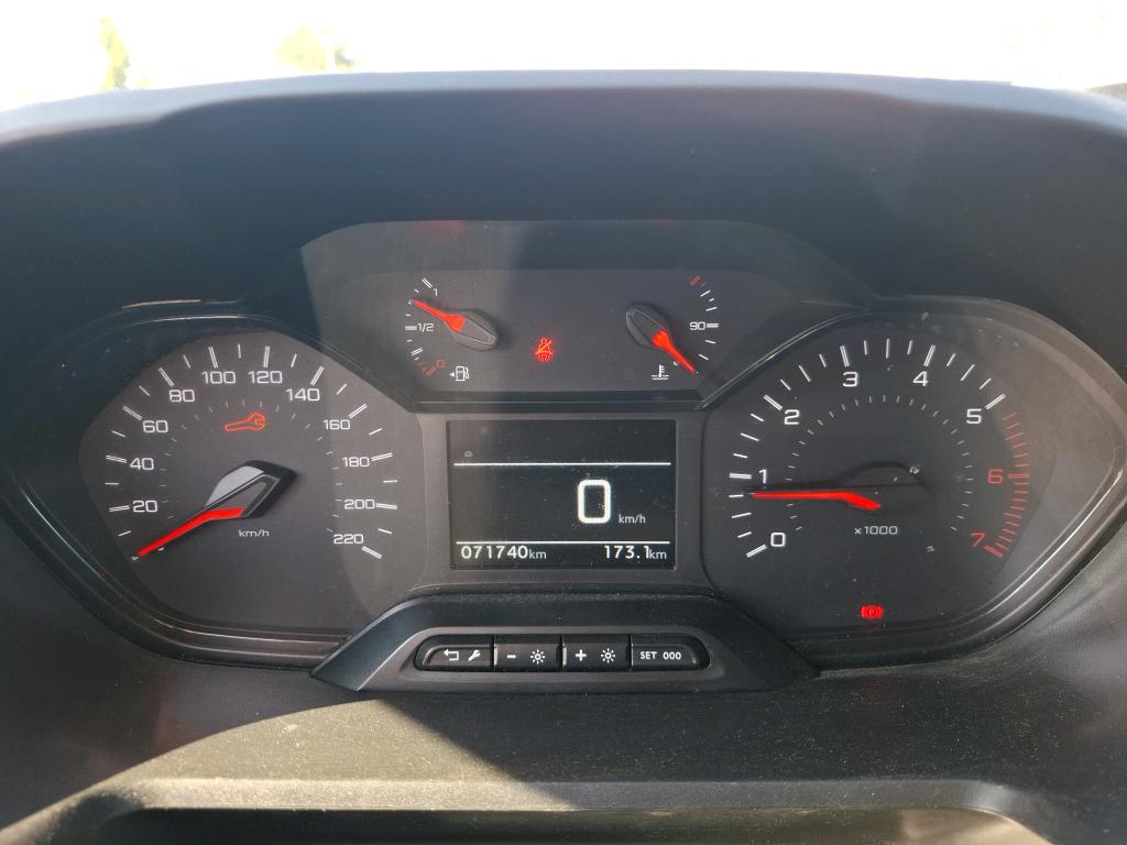 Peugeot PARTNER FOURGON STANDARD 650 KG BLUEHDI 100 S&S BVM5 ASPHALT 2020