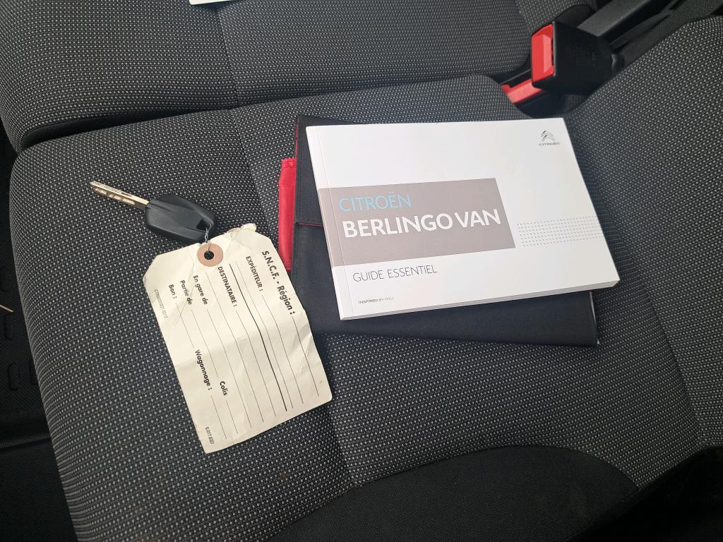 Citroen BERLINGO VAN M 650 BLUEHDI 100 S&S CLUB 2019