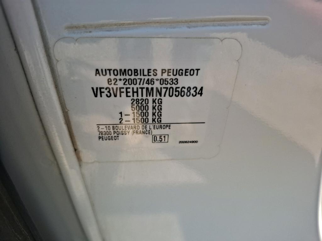 Peugeot EXPERT CA STANDARD BLUEHDI 145 S&S BVM6 FIXE ASPHALT 2022