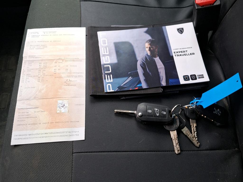 Peugeot EXPERT FGN TOLE STANDARD BLUEHDI 145 S&S BVM6 ASPHALT 2022
