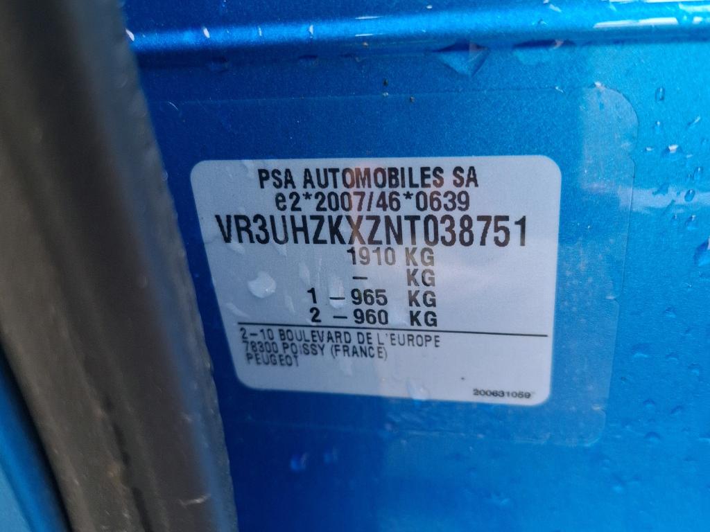 Peugeot 208 Electrique 50 kWh 136ch Roadtrip 2022