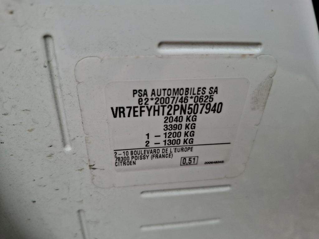 Citroen BERLINGO VAN M 650 BLUEHDI 100 S&S BVM6  2023