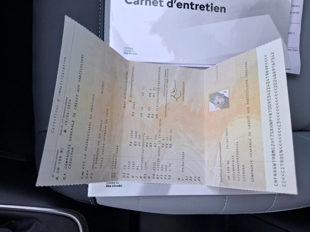Citroen C3 PureTech 110 EAT6 Elle 2024