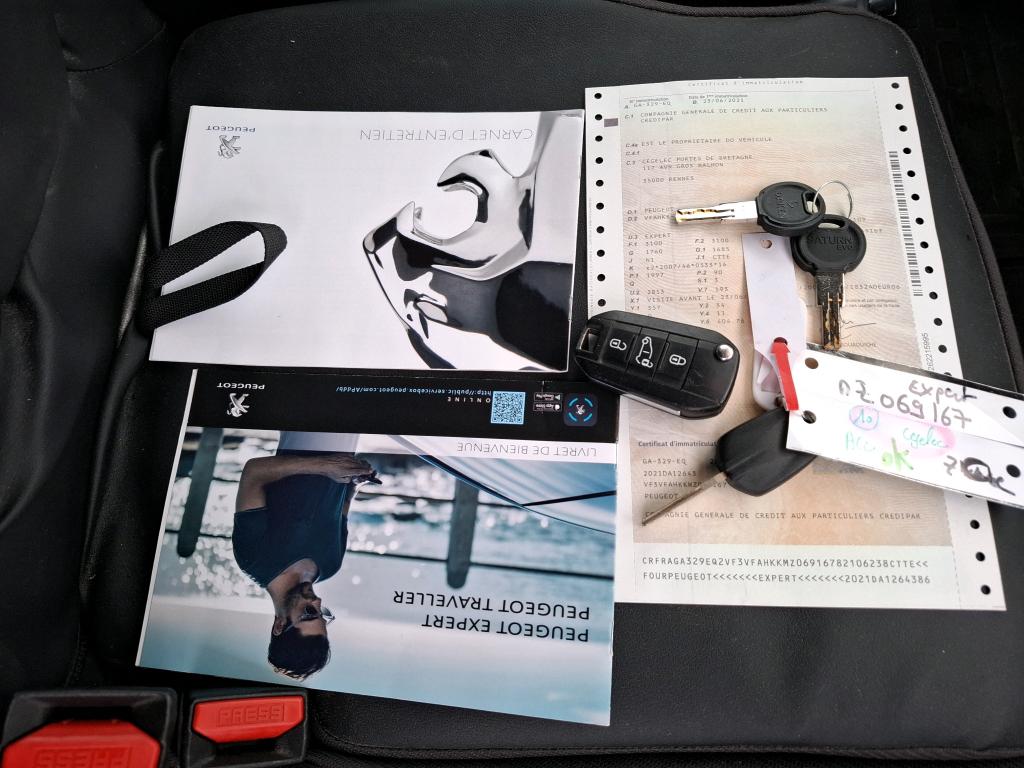 Peugeot EXPERT FGN TOLE LONG 2.0  BLUEHDI 120 S&S BVM6 PREMIUM 2021