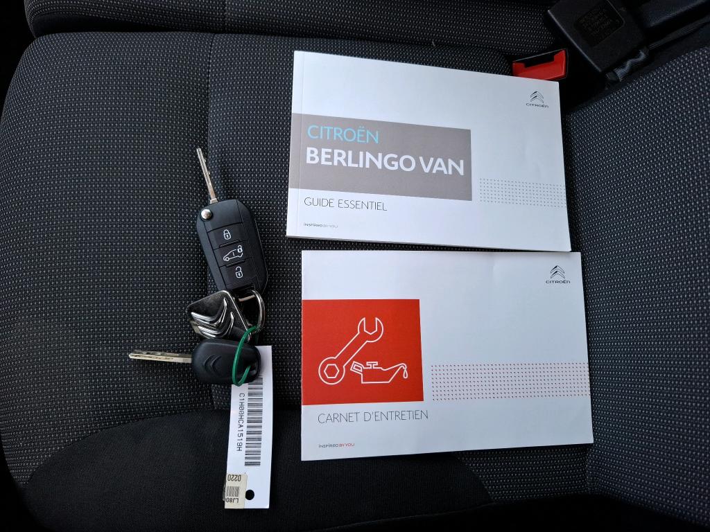 Citroen BERLINGO VAN M 650 BLUEHDI 100 S&S BVM5 CLUB 2020