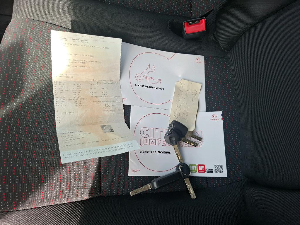 Citroen JUMPER TOLE 30 L1H1 BLUEHDi 120 S&S BVM6 DRIVER 2022