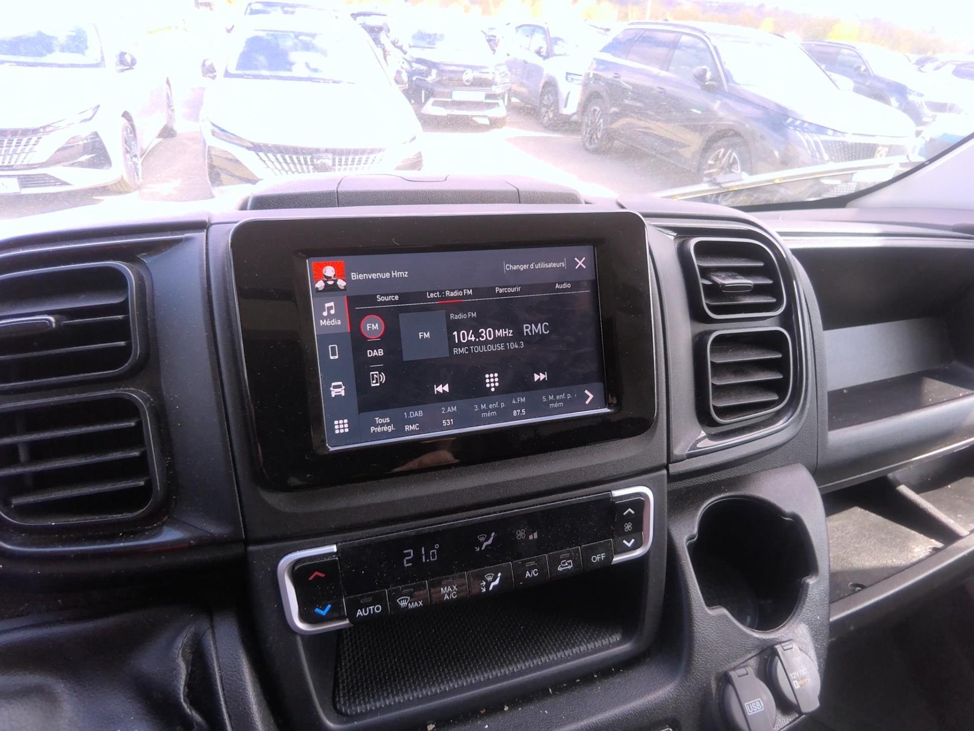 FIAT DUCATO FOURGON TOLE 3.0 C H1 H3-POWER 140 CH PACK PRO LOUNGE CONNECT 2024