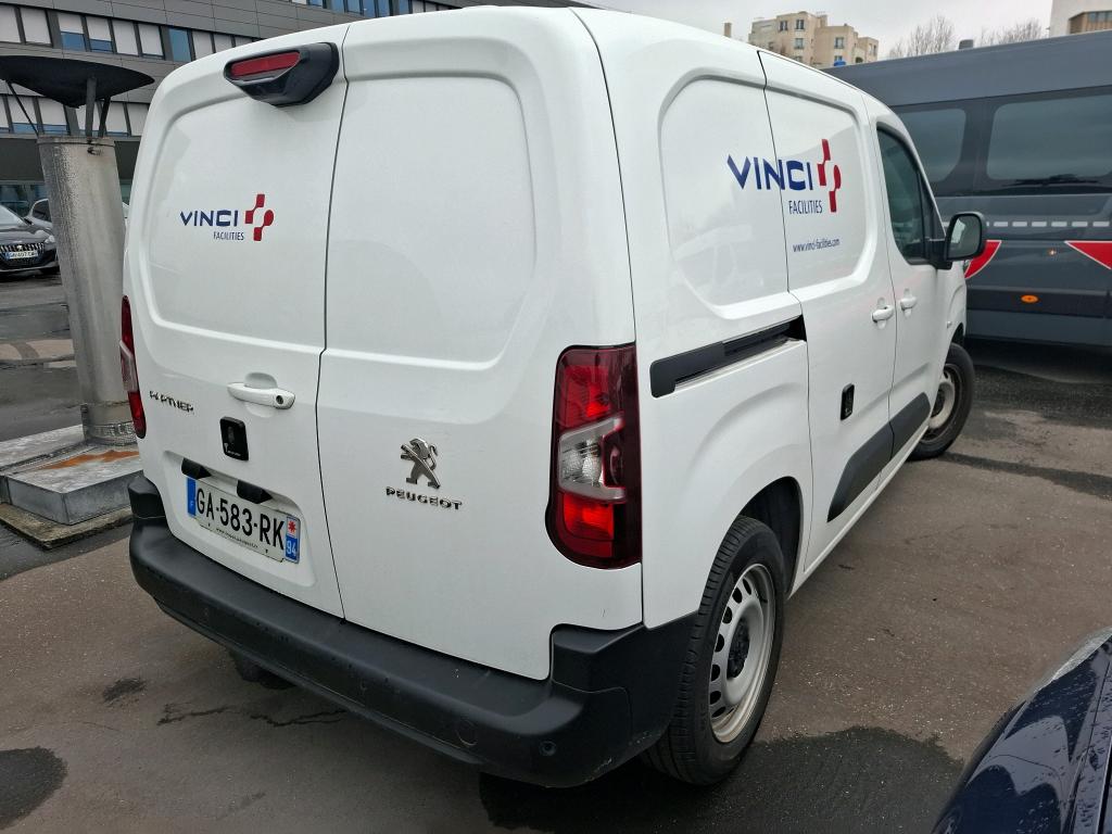 Peugeot PARTNER FOURGON STANDARD 650 KG BLUEHDI 130 S&S EAT8 ASPHALT 2021