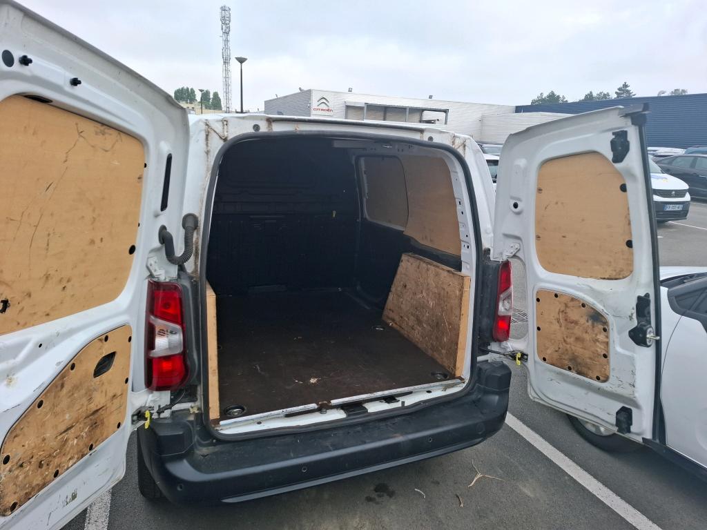 Peugeot PARTNER FOURGON STANDARD 650 KG BLUEHDI 100 S&S BVM6 ASPHALT 2022
