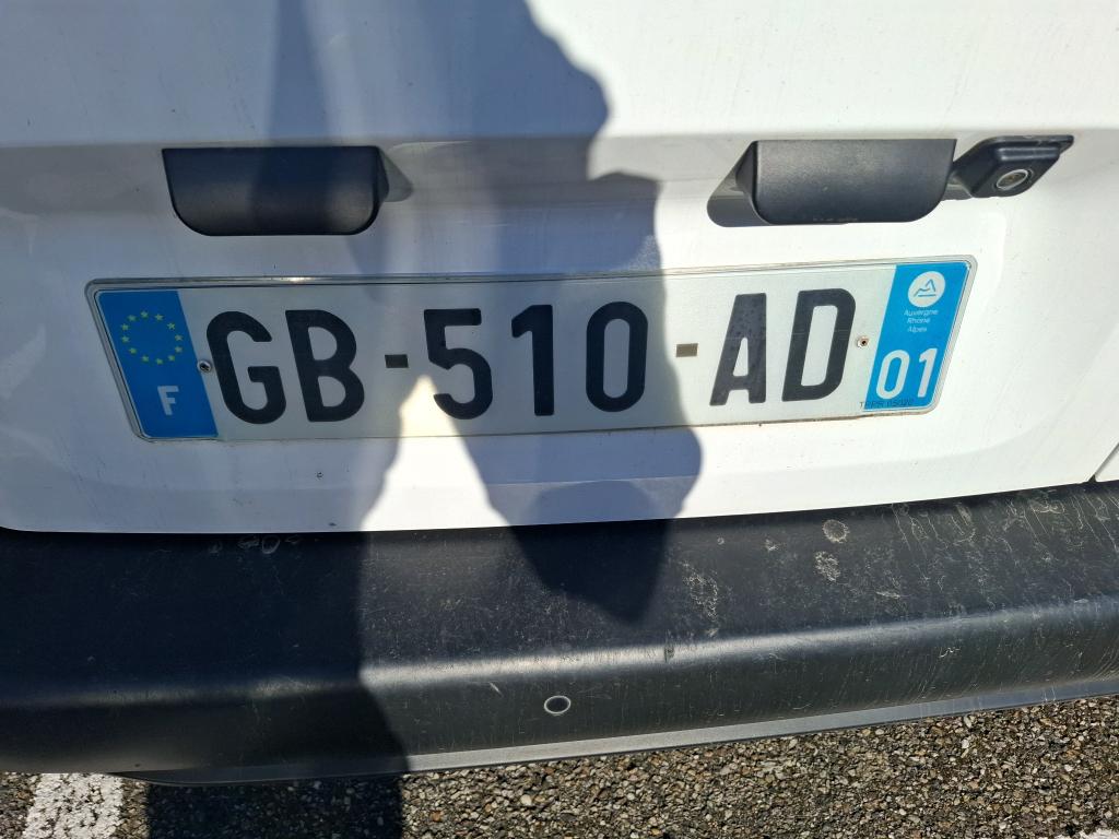 Peugeot PARTNER FOURGON STANDARD 650 KG BLUEHDI 100 S&S BVM5 PREMIUM 2021