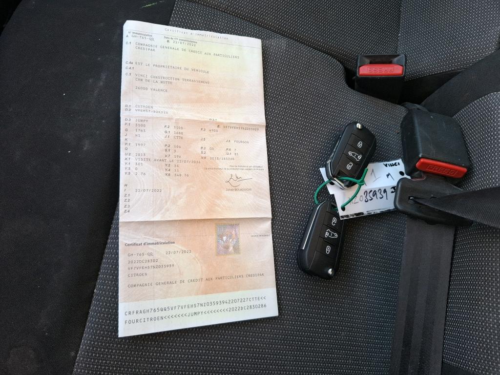 Citroen JUMPY FGN M BLUEHDI 145 S&S EAT8 DRIVER 2022