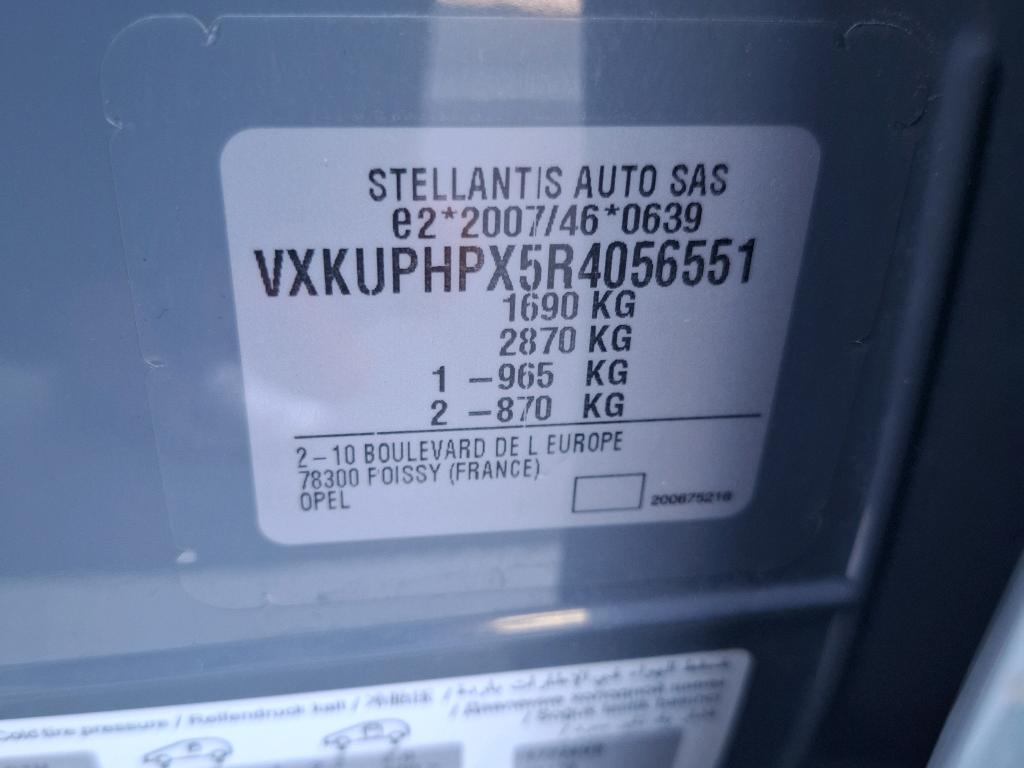 Opel Corsa 1.2 Turbo Hybrid 100 ch e-DCT6 GS 2024