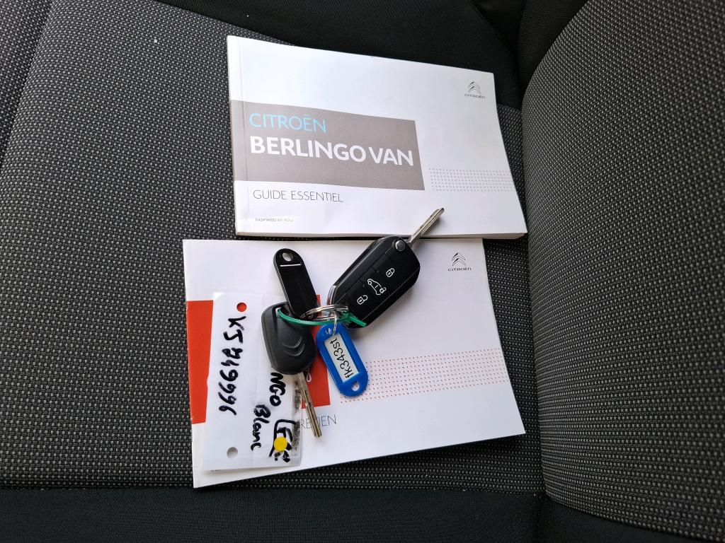 Citroen BERLINGO VAN M 650 BLUEHDI 100 S&S CLUB 2019