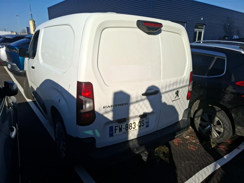 Peugeot PARTNER FOURGON STANDARD 650 KG BLUEHDI 130 S&S EAT8 ASPHALT 2021