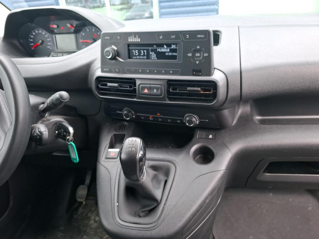 Peugeot PARTNER FOURGON STANDARD 650 KG BLUEHDI 100 S&S BVM5 PREMIUM 2021