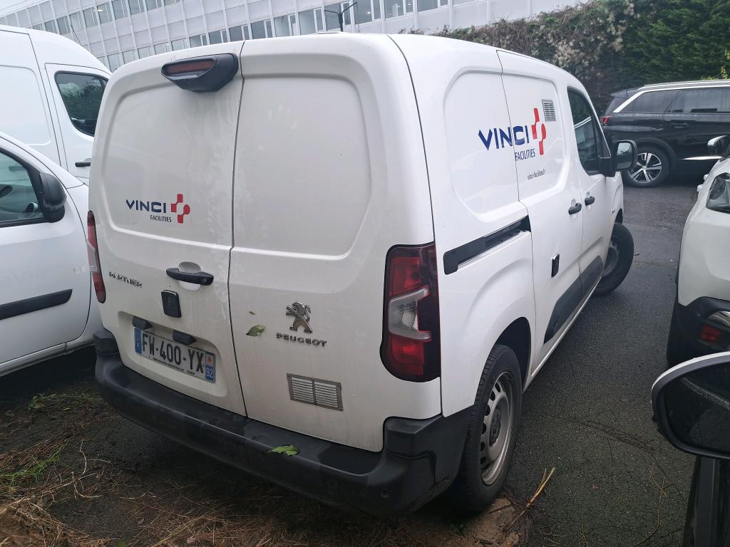 Peugeot PARTNER FOURGON STANDARD 650 KG PURETECH 130 S&S EAT8 ASPHALT 2021