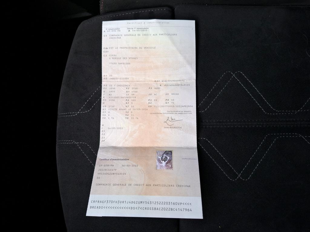 DS DS 7 CROSSBACK / DS 7 