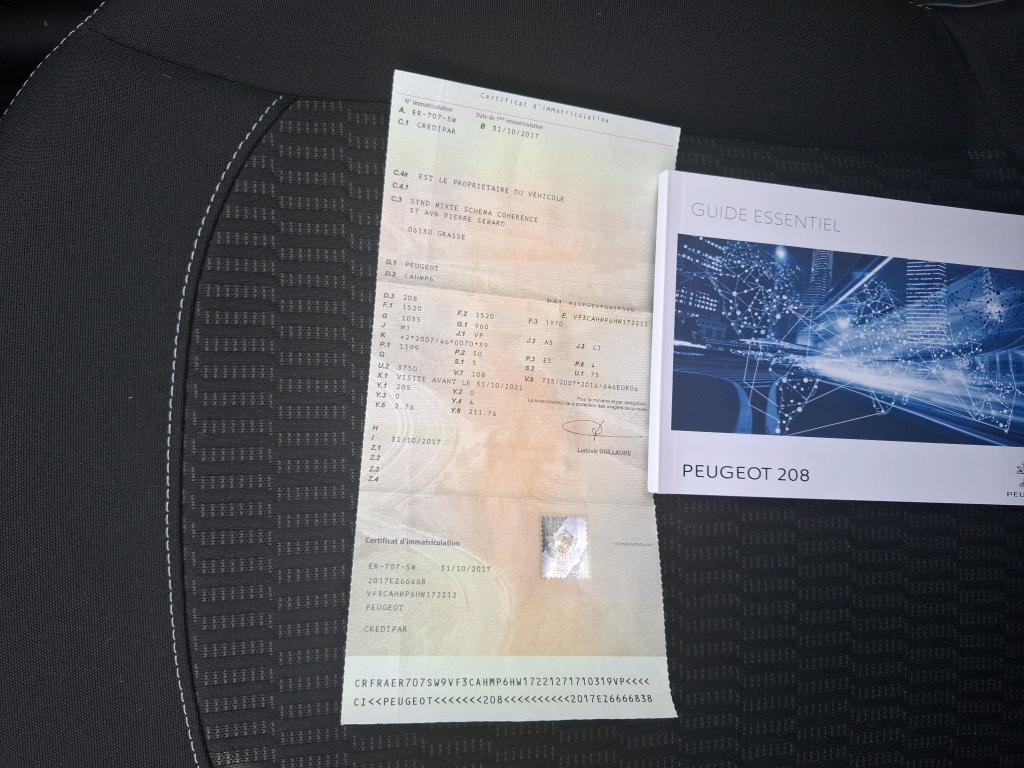 Peugeot 208 1.2 PureTech 68ch BVM5 Active 2017