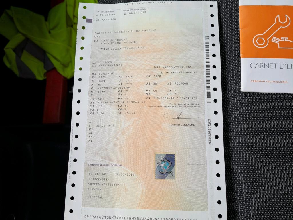 Citroen BERLINGO VAN XL 950 BLUEHDI 100 S&S DRIVER 2019
