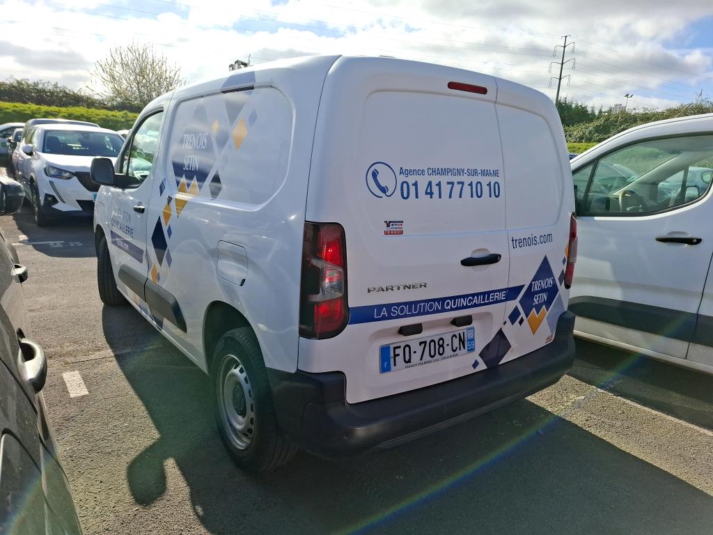 Peugeot PARTNER FOURGON STANDARD 650 KG BLUEHDI 100 S&S BVM5 PREMIUM 2020