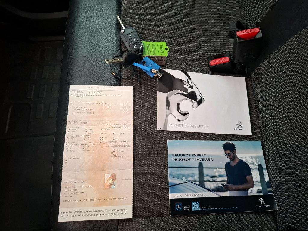 Peugeot EXPERT FGN TOLE LONG 2.0 BLUEHDI 120 S&S BVM6 ASPHALT 2021