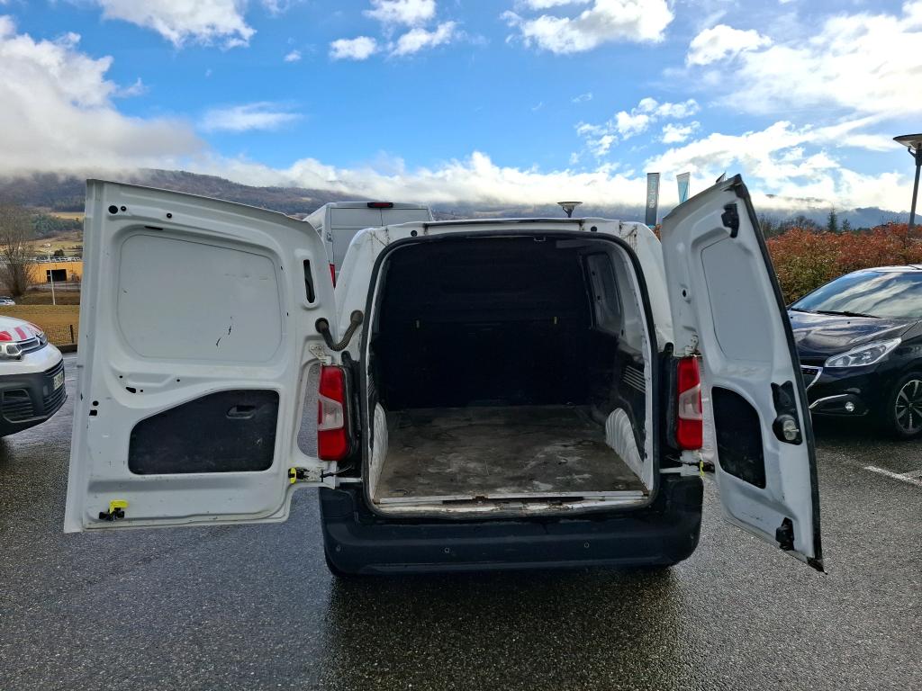 Peugeot PARTNER FOURGON STANDARD 650 KG BLUEHDI 100 S&S BVM5 PREMIUM 2020