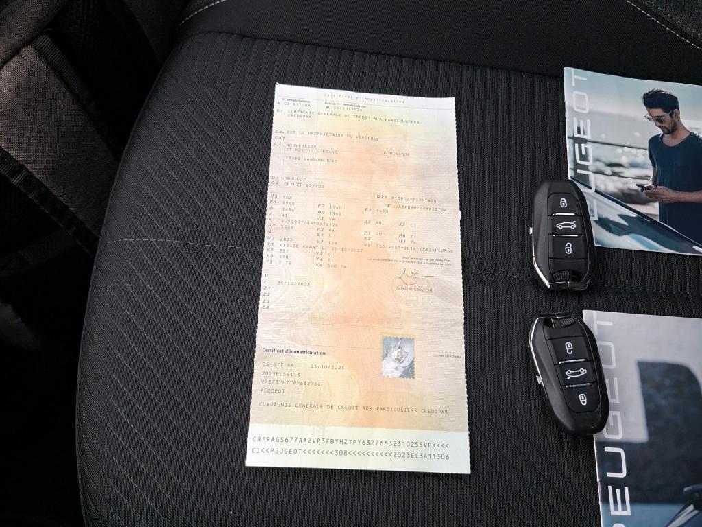 Peugeot 308 BlueHDi 130ch S&S EAT8 Active Pack 2023