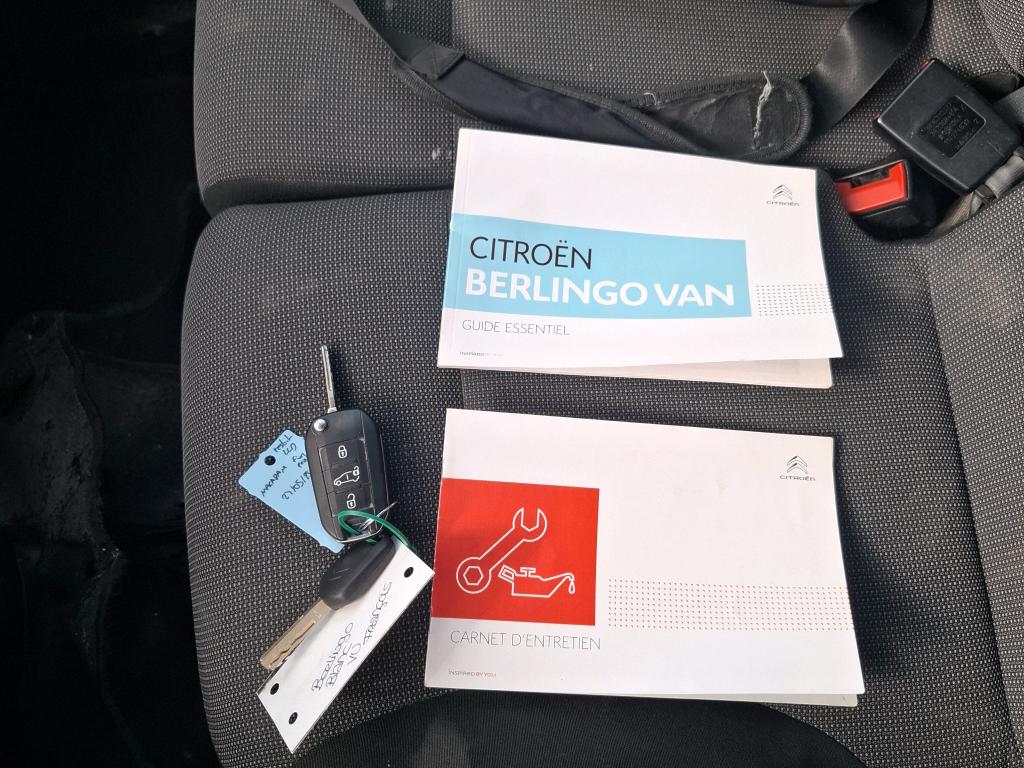 Citroen BERLINGO VAN M 650 BLUEHDI 100 S&S BVM5 DRIVER 2020