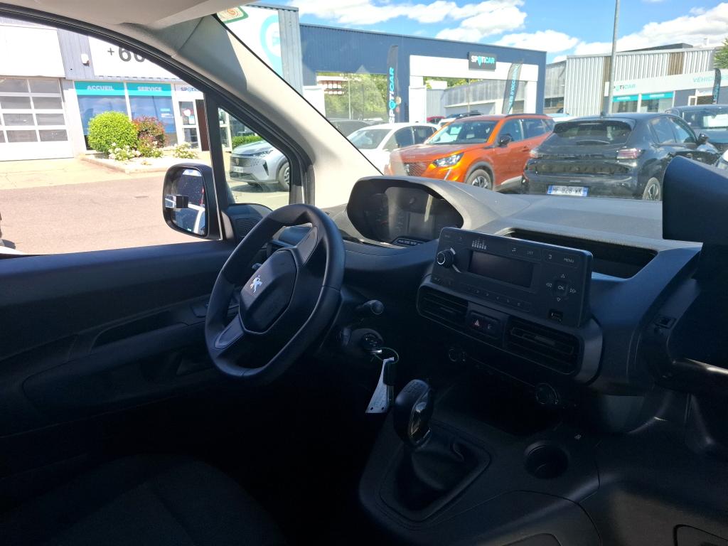 Peugeot PARTNER FOURGON STANDARD 650 KG BLUEHDI 75 BVM5 PREMIUM 2020