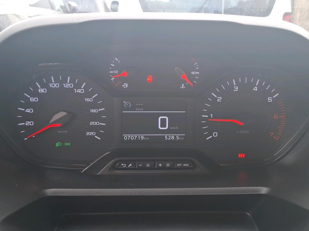 Peugeot PARTNER FOURGON STANDARD 650 KG BLUEHDI 100 S&S BVM5 ASPHALT 2021