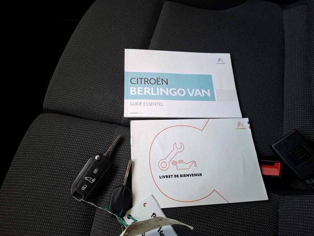 Citroen BERLINGO VAN M 650 BLUEHDI 100 S&S BVM5 CLUB 2021