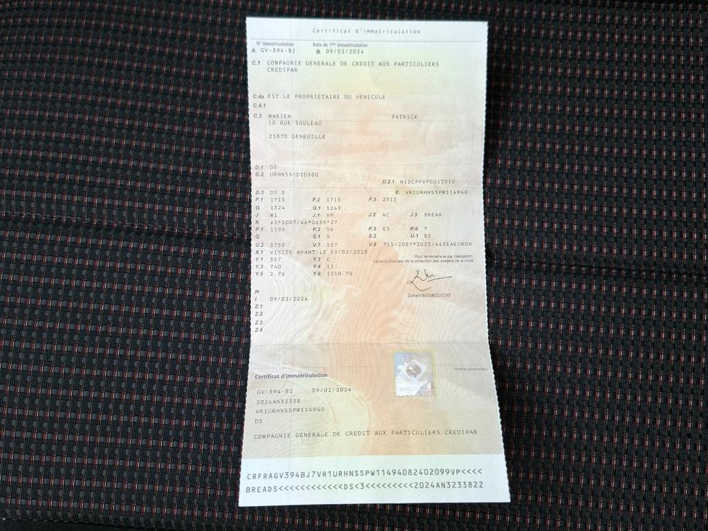 DS DS 3 CROSSBACK / DS 3 II 