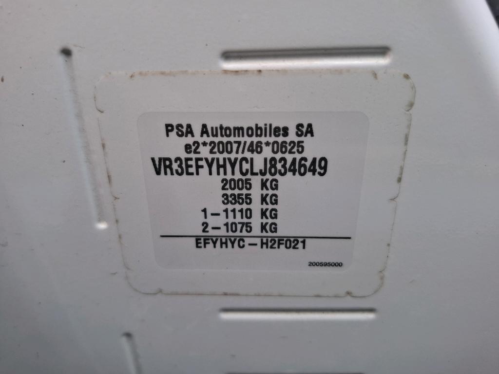 Peugeot PARTNER FOURGON STANDARD 650 KG BLUEHDI 100 S&S BVM5 PREMIUM 2020