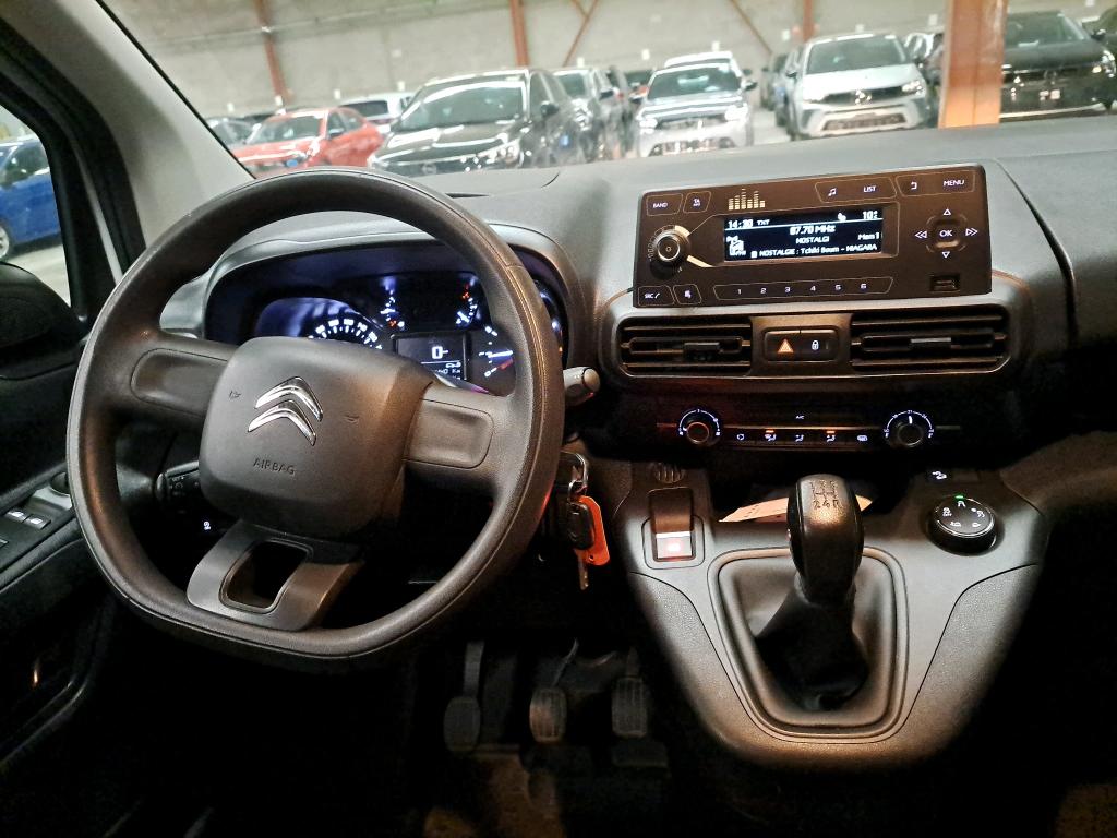 Citroen BERLINGO VAN M 650 BLUEHDI 100 S&S CLUB 2019
